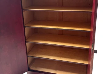 Art Deco Modernist Armoire by A.H. Jansen for L.O.V. Oosterbeek, 1920s